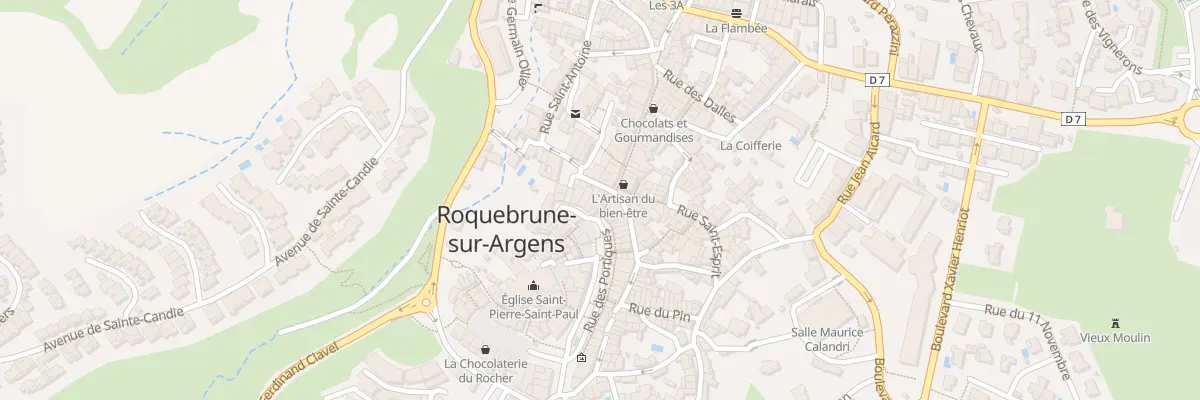 Plan du 3 Grande Rue à Roquebrune-sur-Argens