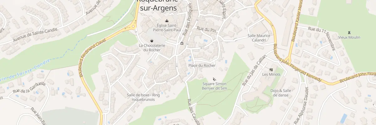 Plan du 7 Rue Notre-dame à Roquebrune-sur-Argens