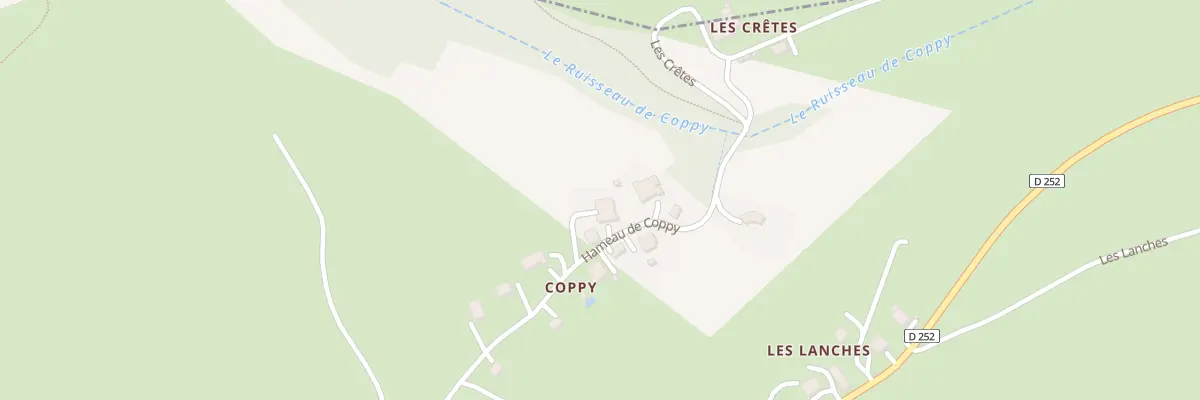 Plan du 289 Hameau de Coppy à Saint-Paul-en-Chablais