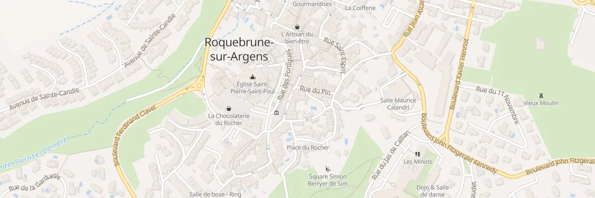Plan du 39 Rue de l’Hotel de Ville à Roquebrune-sur-Argens