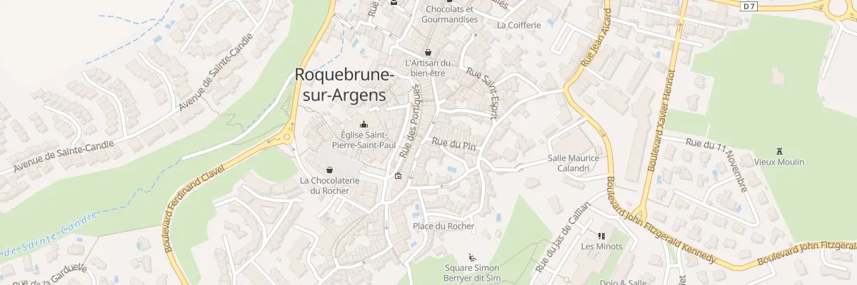 Plan du 37 Rue de l’Hotel de Ville à Roquebrune-sur-Argens