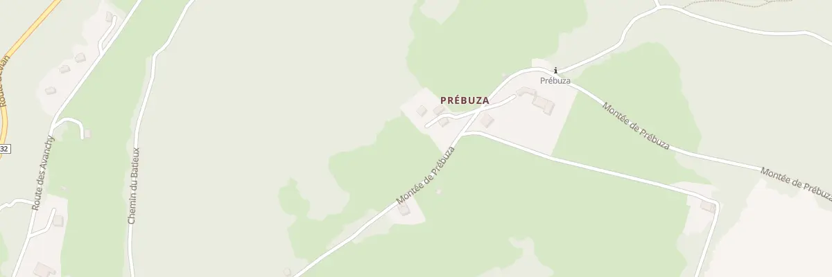 Plan du 531 Mte de Prebuza à Chevenoz