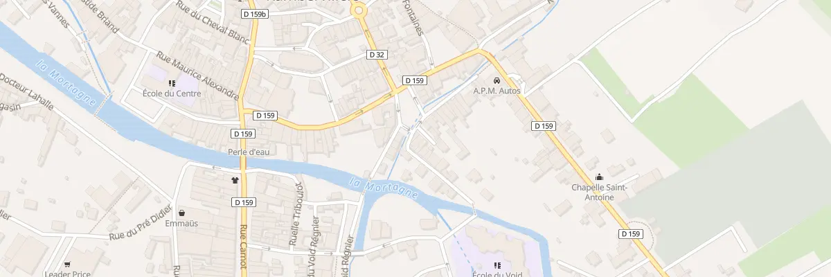 Plan du 17 Pl des Vosges à Rambervillers
