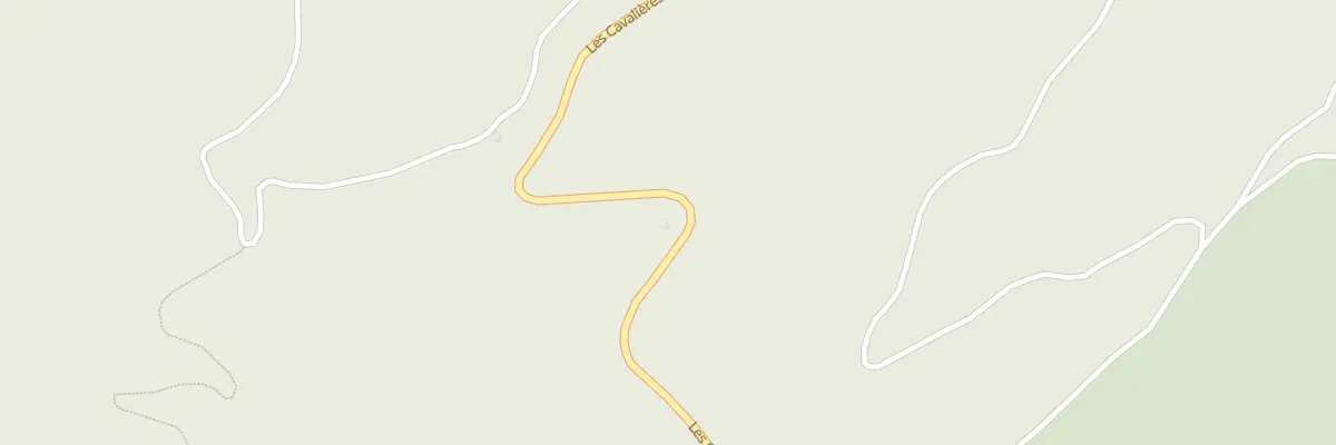 Plan du 3100 Rte des Cavalieres à Roquebrune-sur-Argens