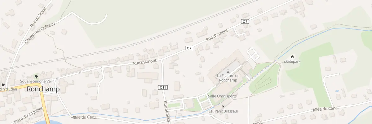 Plan du 30 Rue d’Amont à Ronchamp