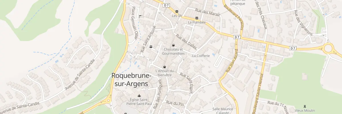 Plan du 18 Grande Rue à Roquebrune-sur-Argens