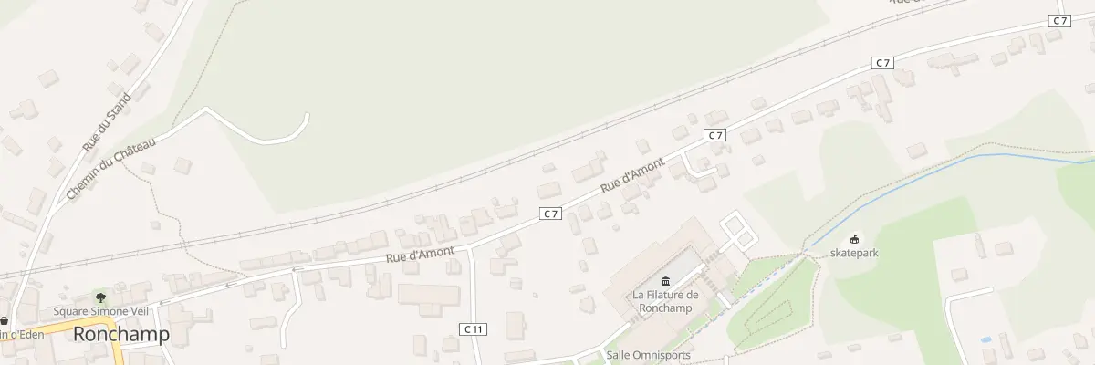 Plan du 51 Rue d’Amont à Ronchamp