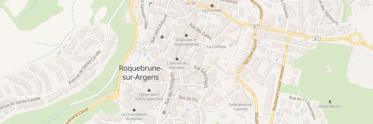 Plan du 9 Rue du Saint Esprit à Roquebrune-sur-Argens