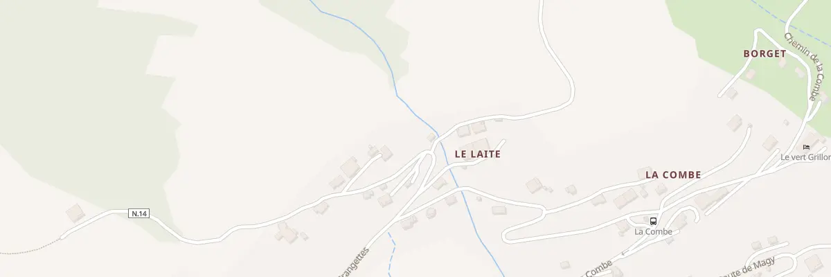 Plan du 5 Che du Grand Cry aux Gets
