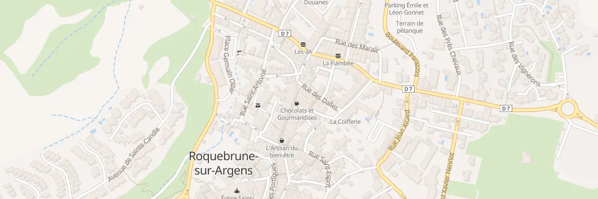 Plan du 30 Grande Rue à Roquebrune-sur-Argens
