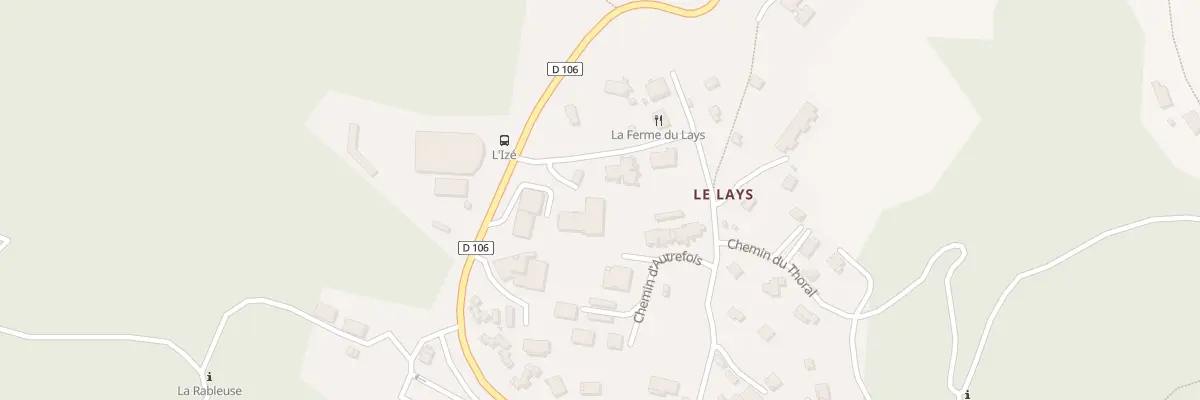 Plan du 25 Che du Laÿ à Arâches-la-Frasse