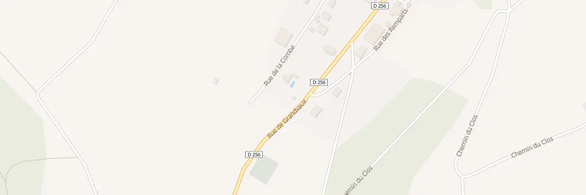 Plan du 1 Rue de Grandvaux à Beutal