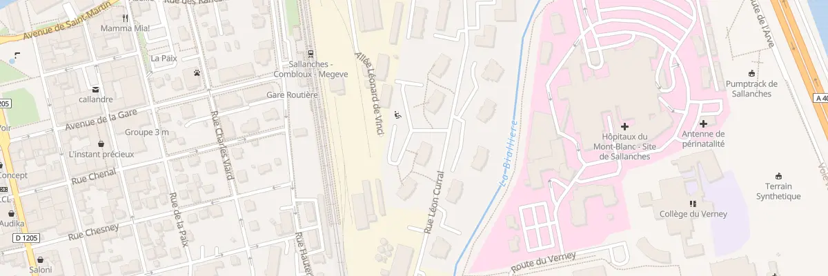 Plan du 379 Rue Leon Curral à Sallanches