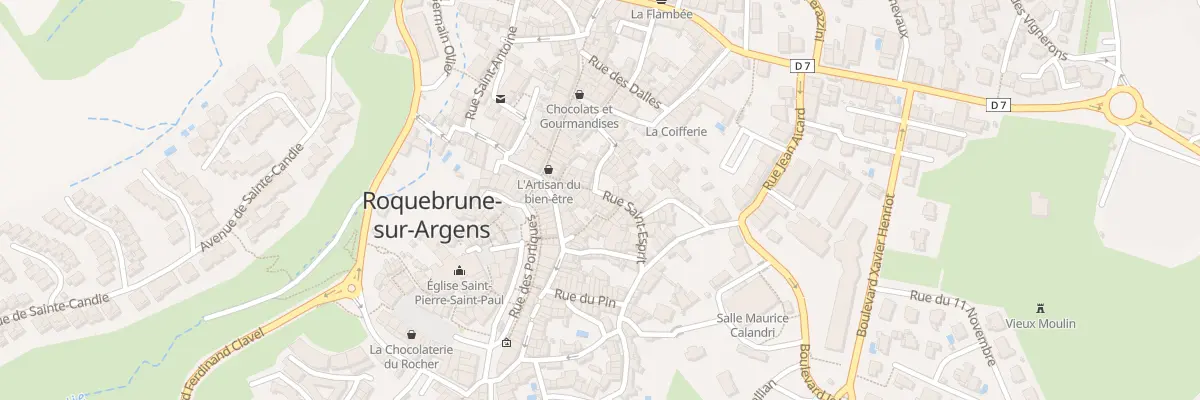 Plan du 14B Rue de la Fromagerie à Roquebrune-sur-Argens