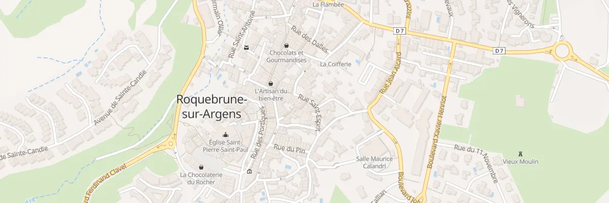 Plan du 18 Rue du Saint Esprit à Roquebrune-sur-Argens