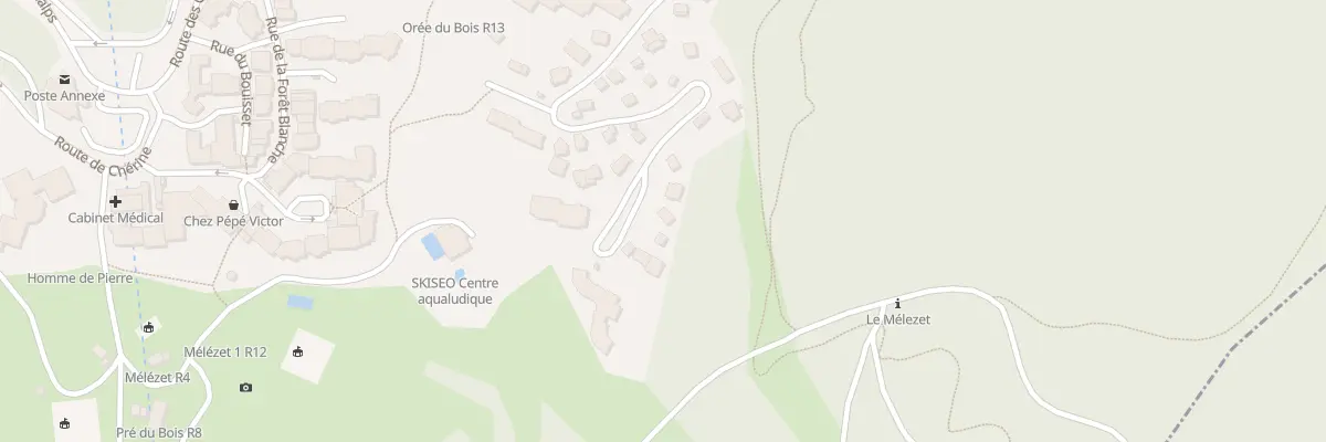 Plan du 660 Rue des Pinatiaux à Risoul