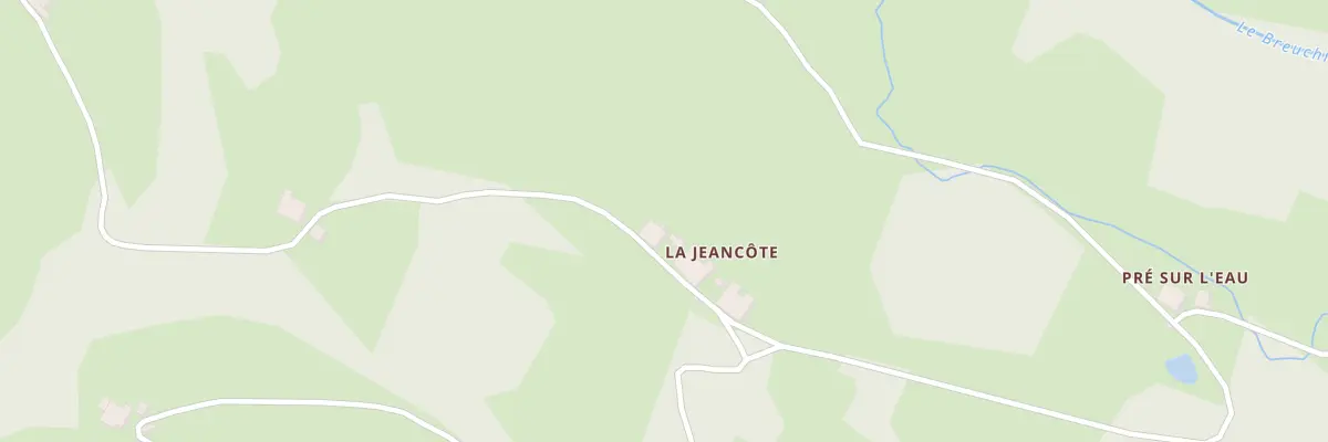 Plan du 5126 La Jeancôte à Corravillers