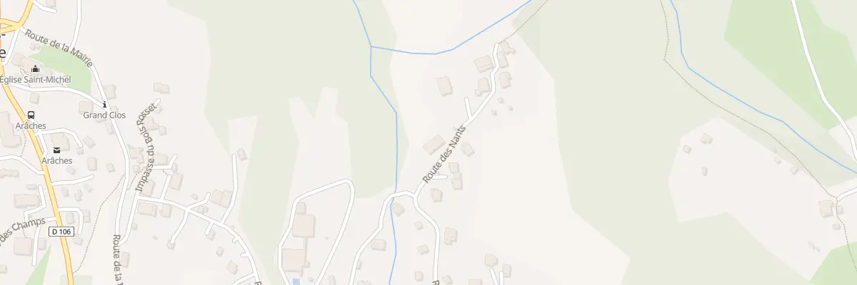 Plan du 456 Rte des Nants à Arâches-la-Frasse