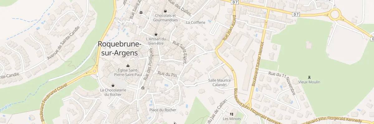 Plan du 33 Rue du Saint Esprit à Roquebrune-sur-Argens