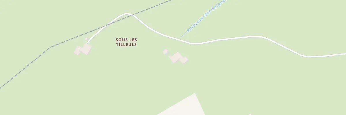 Plan du 5016 Sous les Tilleuls à Noël-Cerneux