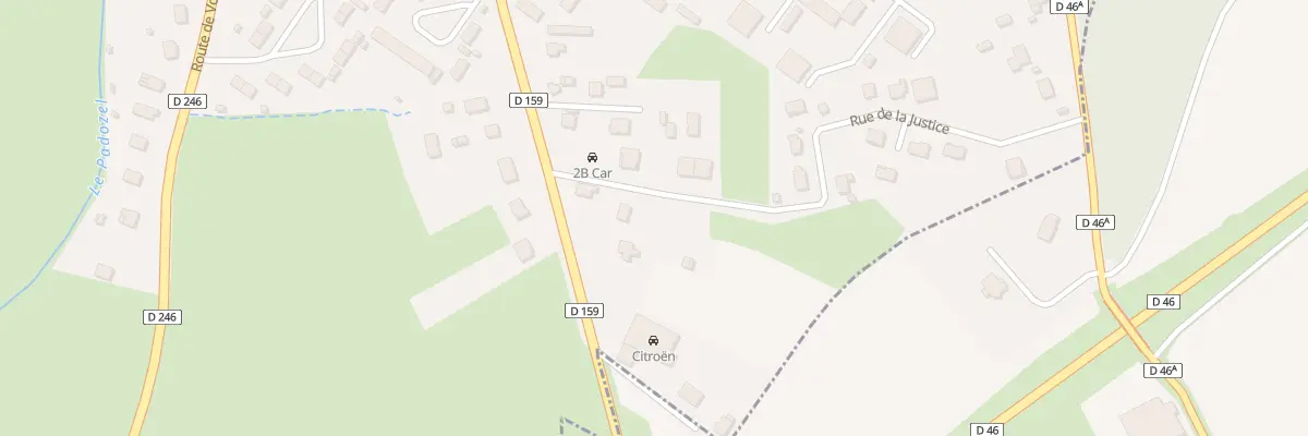 Plan du 23 Rte d’Epinal à Rambervillers