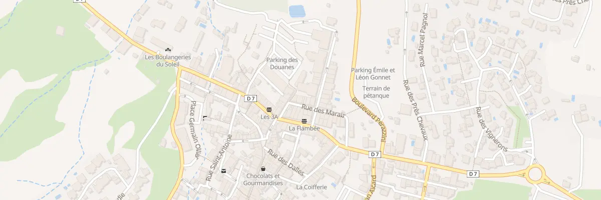 Plan du 8 Rue des Marais à Roquebrune-sur-Argens