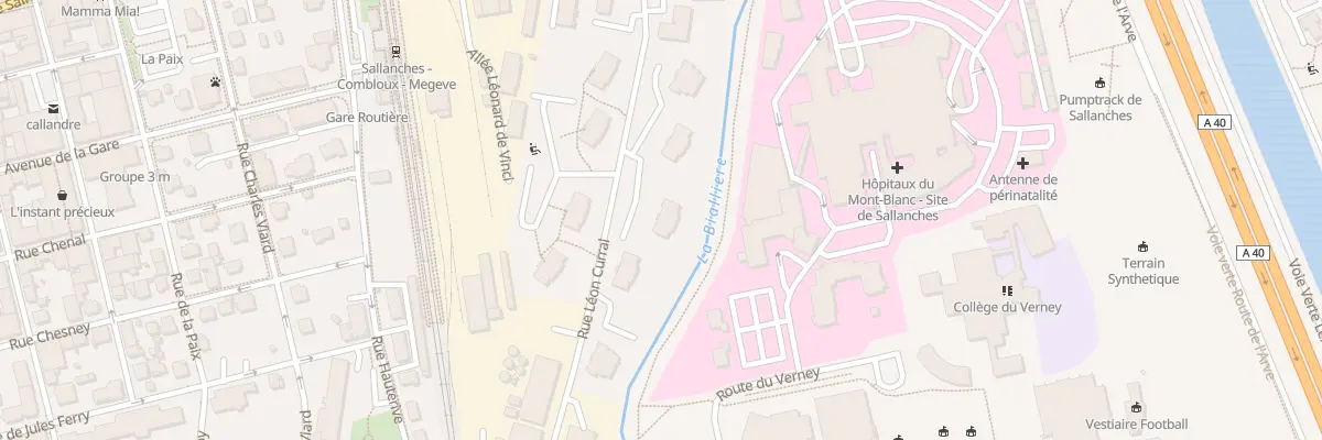 Plan du 320 Rue Leon Curral à Sallanches