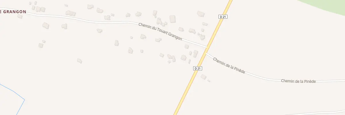 Plan du 5192 Le Touort à La Bastide
