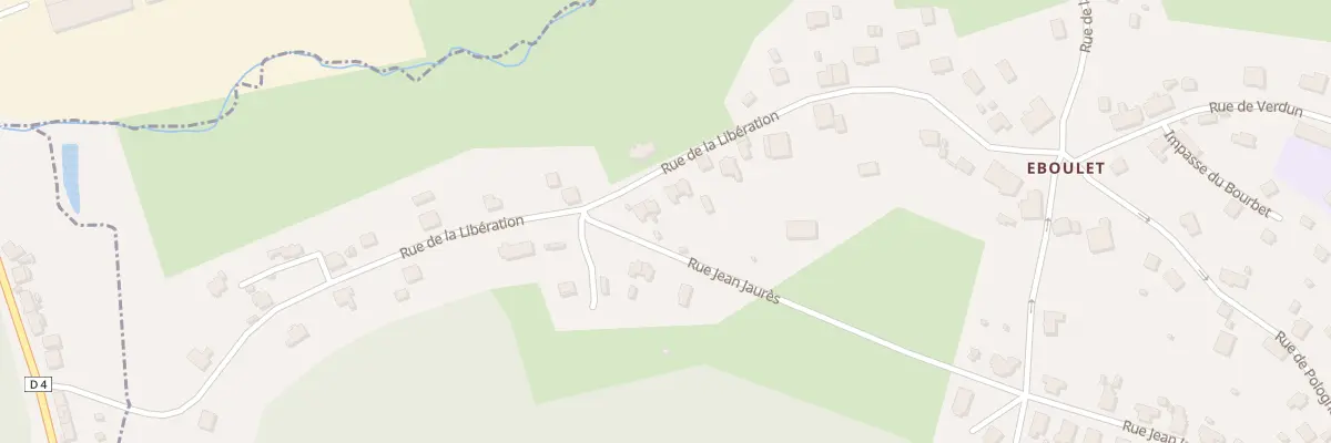 Plan du 17 Rue de la Libération à Champagney