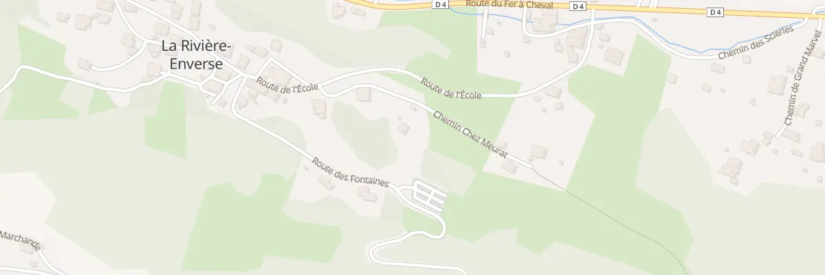 Plan du 114 Che Chez meurat à La Rivière-Enverse