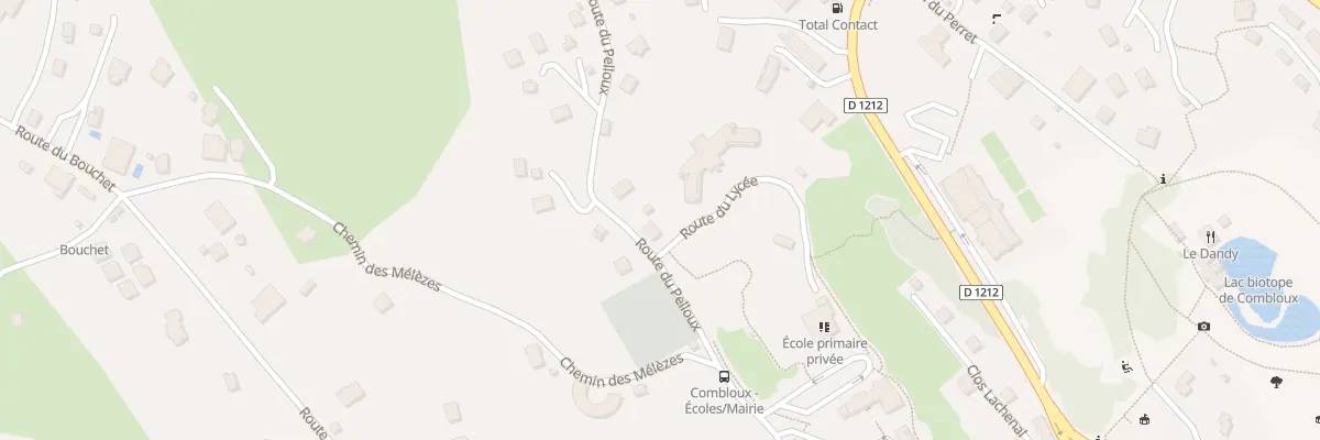 Plan du 326 Rte du Pelloux à Combloux