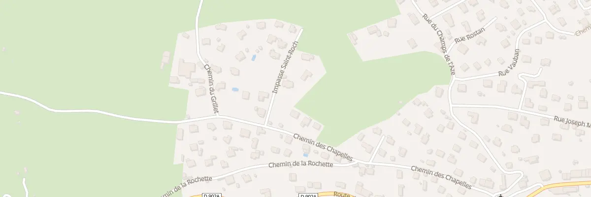 Plan du 32 Che des Chapelles à Guillestre