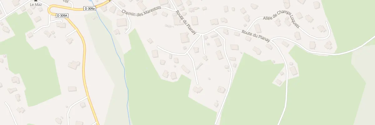 Plan du 59 Imp de la Biollaise à Megève