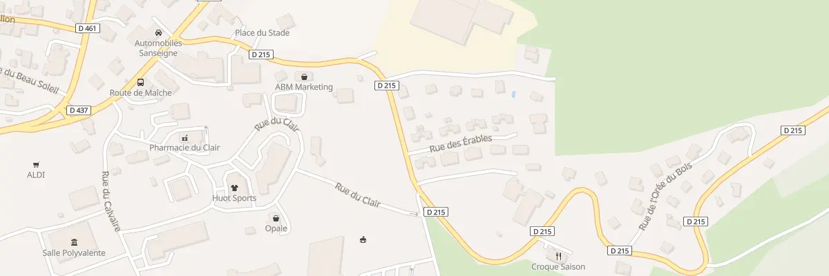 Plan du 1 Rue des Erables aux Fins