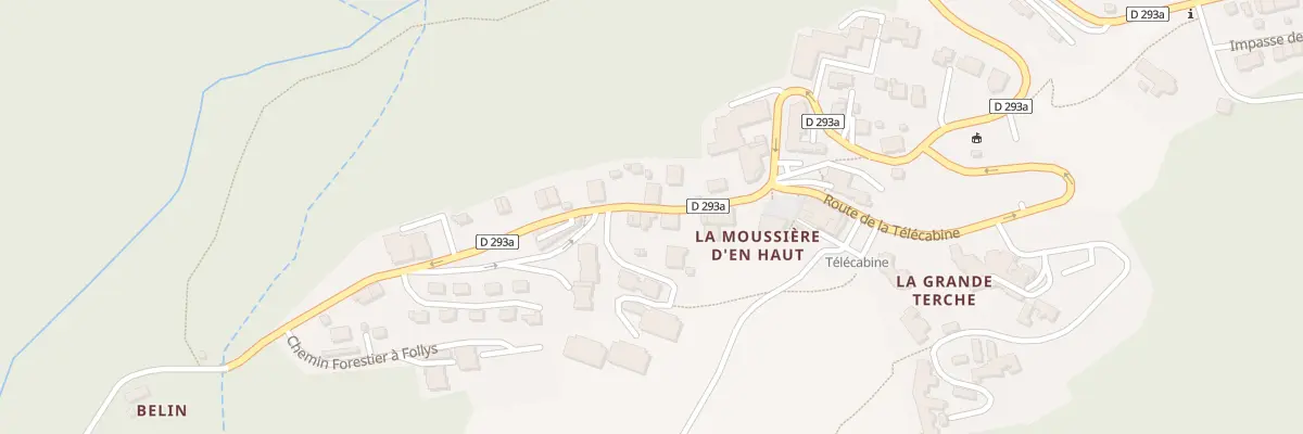 Plan du 3051 Rte de la Moussière d’en Haut à Saint-Jean-d’Aulps