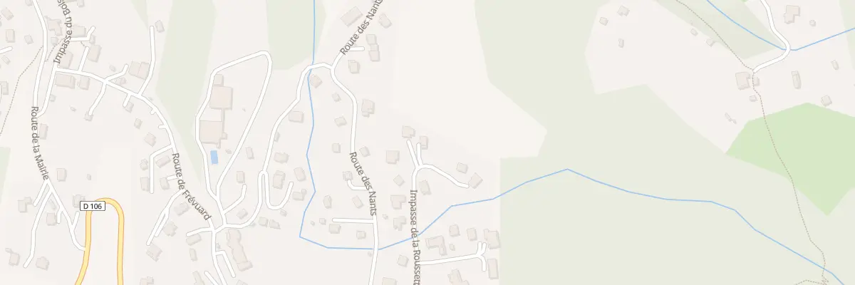 Plan du 204 Imp de la Roussette à Arâches-la-Frasse
