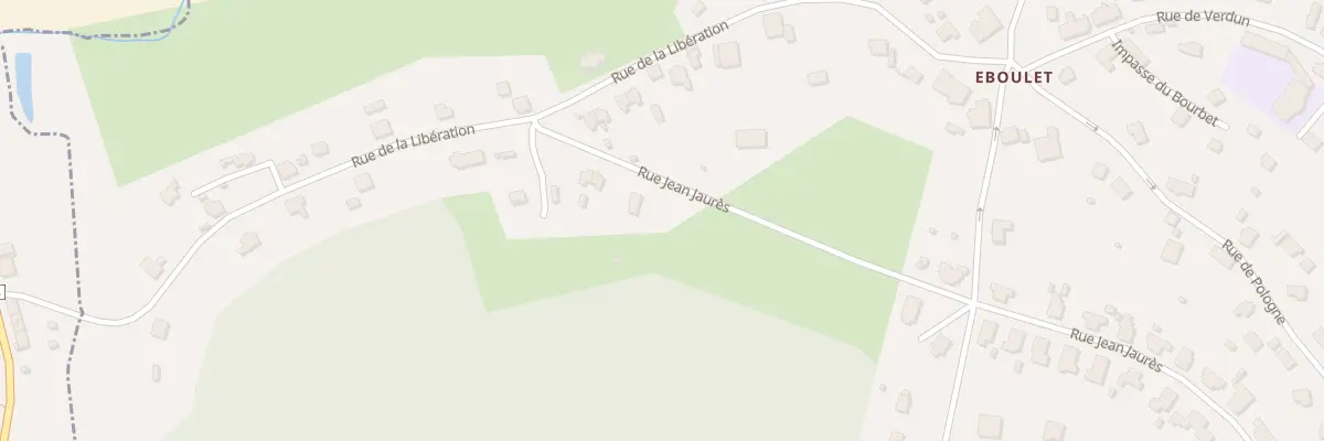 Plan du 4A Rue Jean Jaurès à Champagney