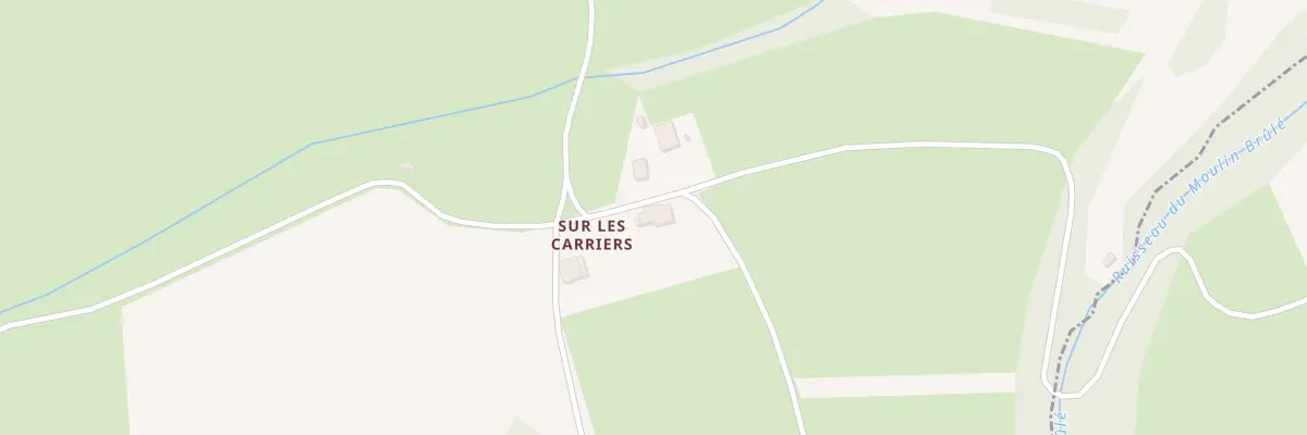 Plan du 4 Sur les Carriers à Vernois-lès-Belvoir