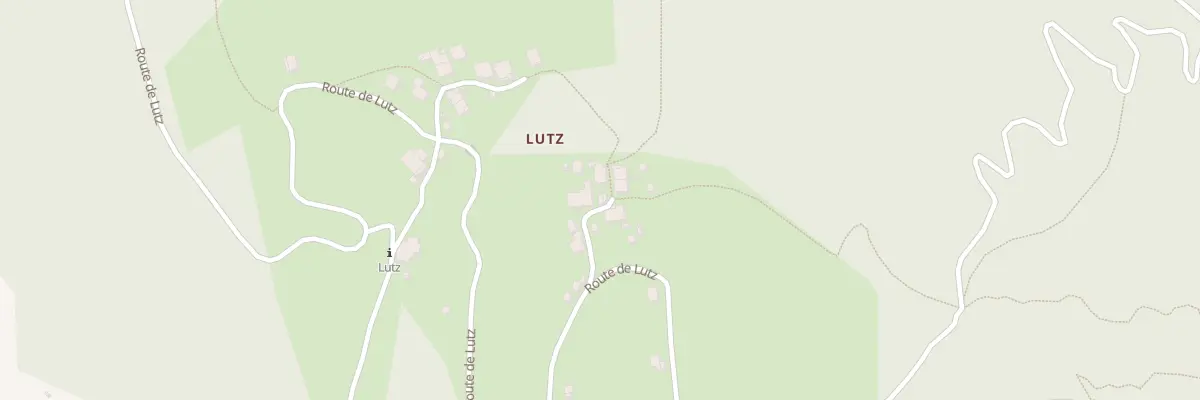 Plan du 3381 Rte de Lutz à Magland