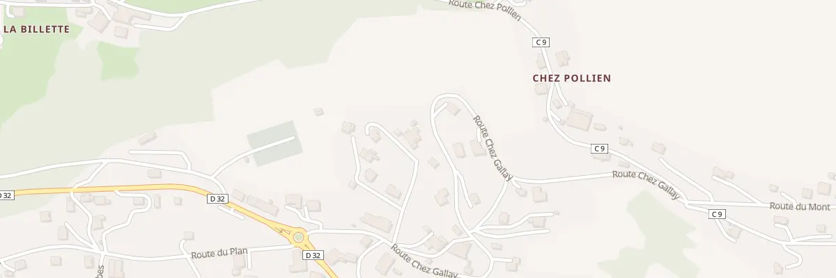 Plan du 122 Imp des Marronniers à Chevenoz