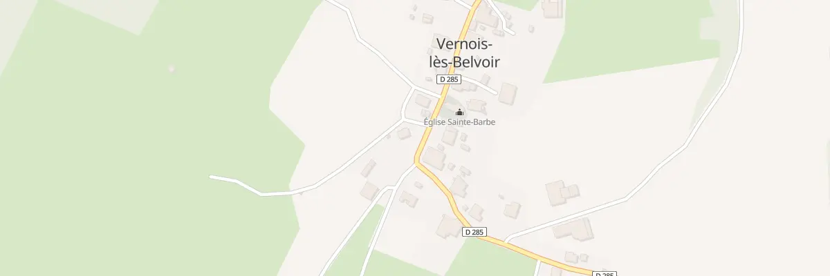 Plan du 1B Rue du Lomont à Vernois-lès-Belvoir
