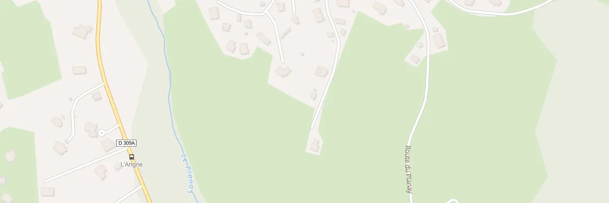 Plan du 216 Che du Marais à Megève