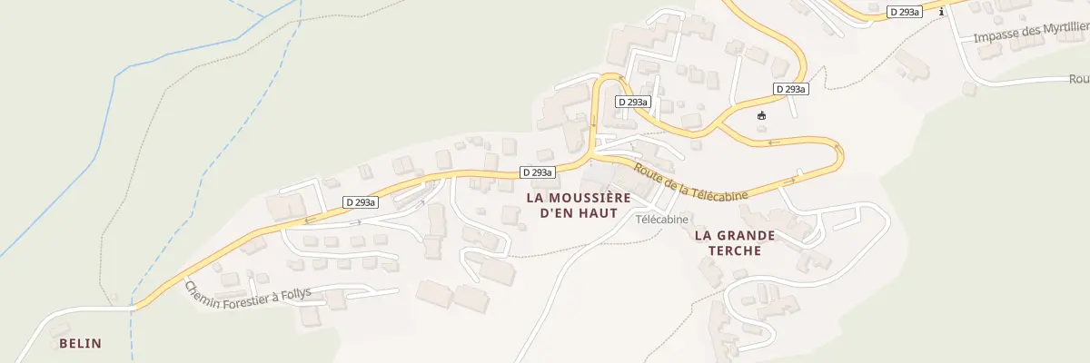 Plan du 3015 Rte de la Moussière d’en Haut à Saint-Jean-d’Aulps