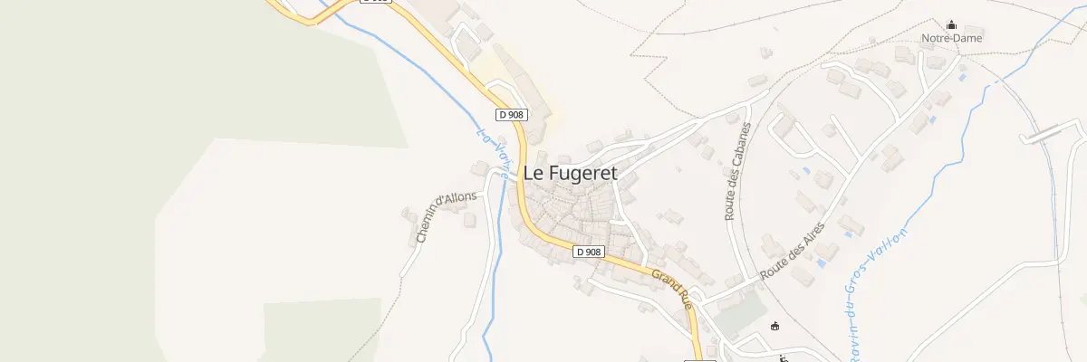 Plan du 5081B Le Village au Fugeret