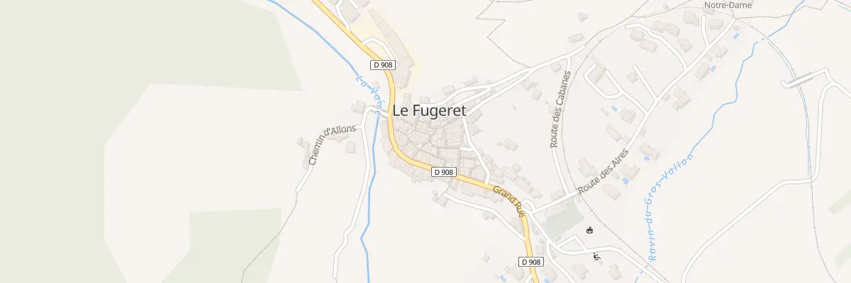 Plan du 5112 Le Village au Fugeret