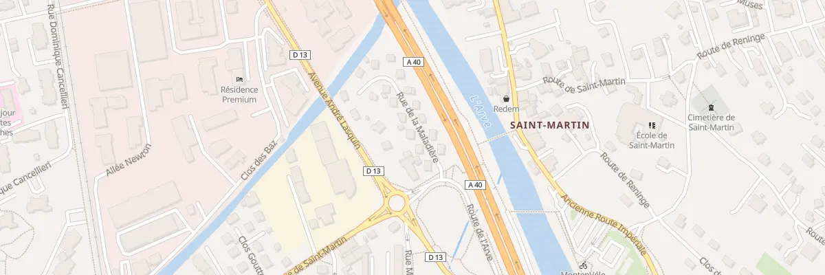 Plan du 53 Rue de la Maladiere à Sallanches