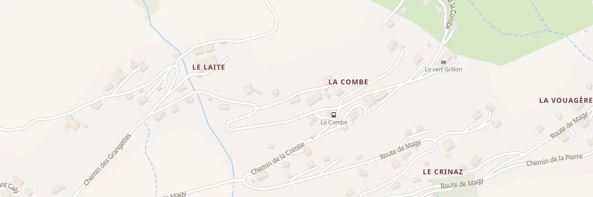 Plan du 216 Che du Laite aux Gets