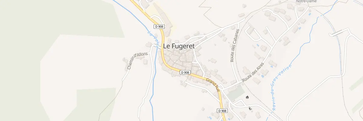 Plan du 7072 Le Village à Tartonne