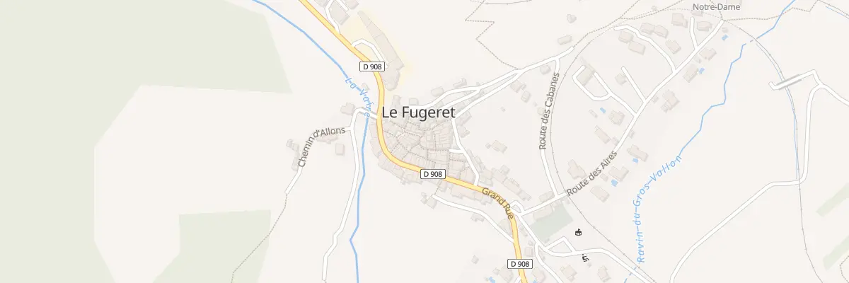 Plan du 5107 Le Village au Fugeret
