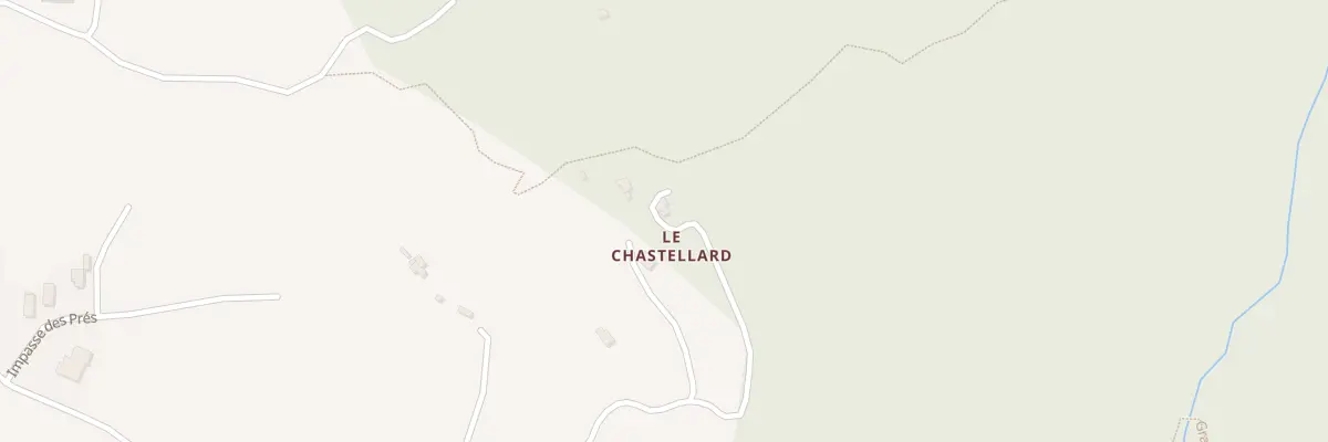 Plan du 7017 Les Pres à Méailles